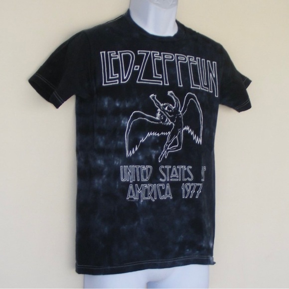 LED ZEPPELIN Tshirt, S, Tie Dye, Swan Song logo - Picture 3 of 7
